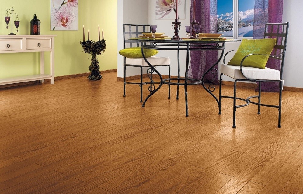 Sàn nhà làm từ gỗ cao su mang tính thân thiện và đảm bảo sức khỏe người tiêu dùng